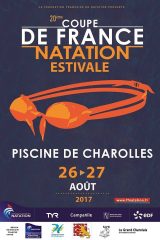 La Coupe de France de [ Natation Estivale à Charolles ] les 26 et 27 août 2017.